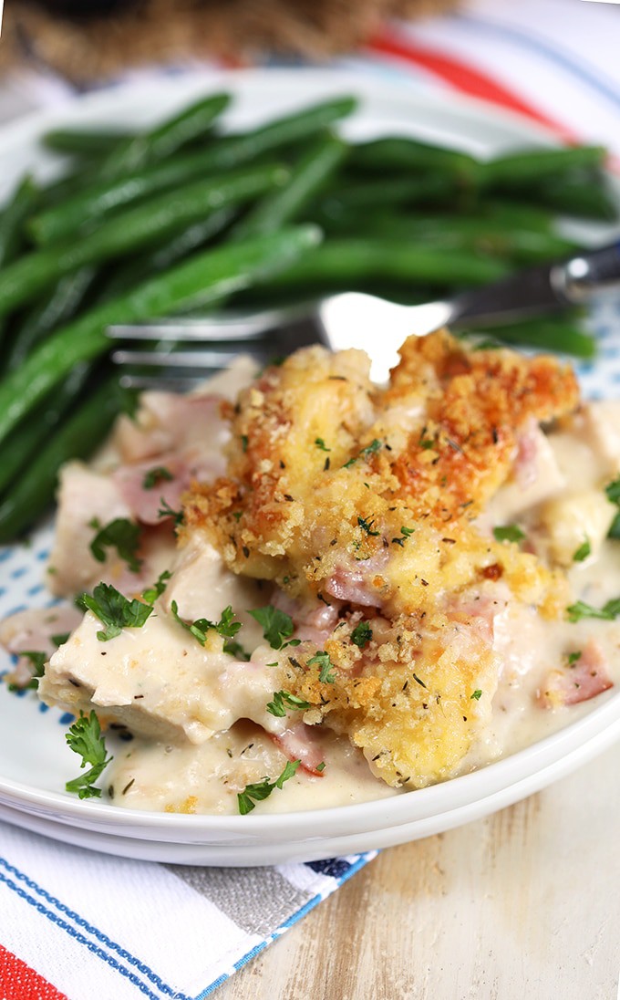 Chicken Cordon Bleu Casserole The Suburban Soapbox