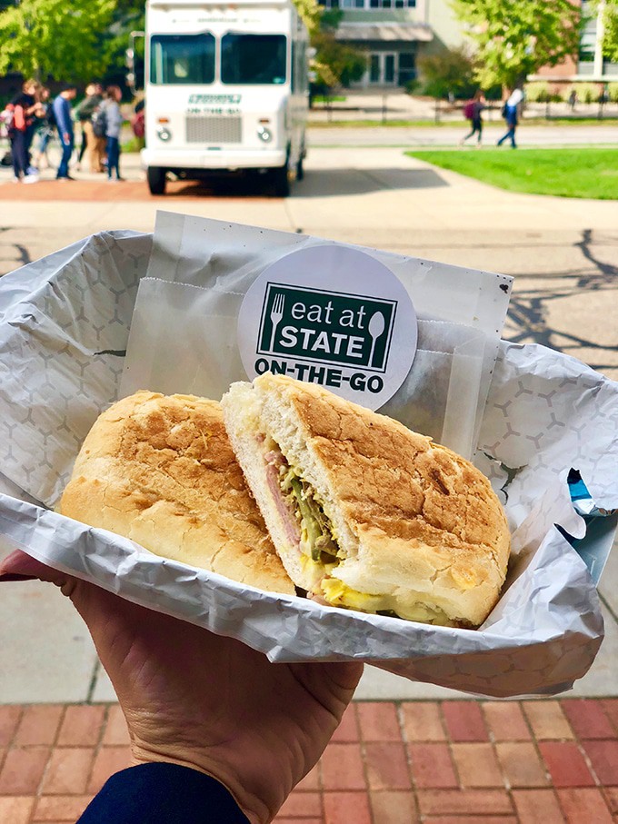 Eat at State Food Truck Sandwich