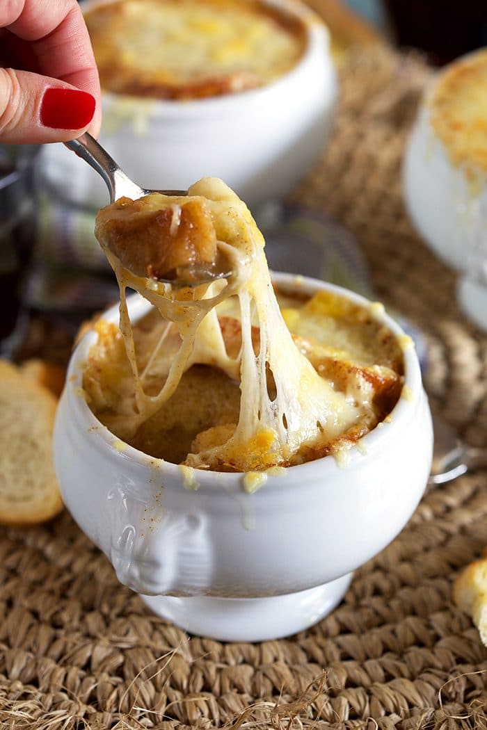 The Very BEST Baked French Onion Soup The Suburban Soapbox