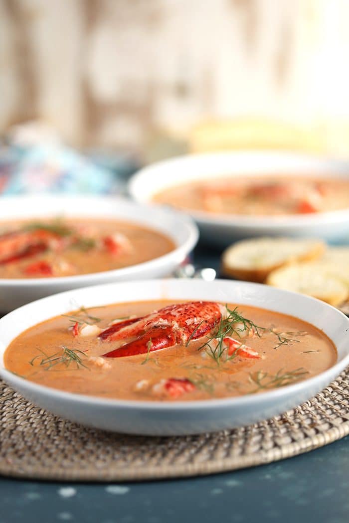 Easy Lobster Bisque - The Suburban Soapbox