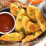Parmesan Crusted Oven Baked Chicken Tenders Recipe | TheSuburbanSoapbox.com