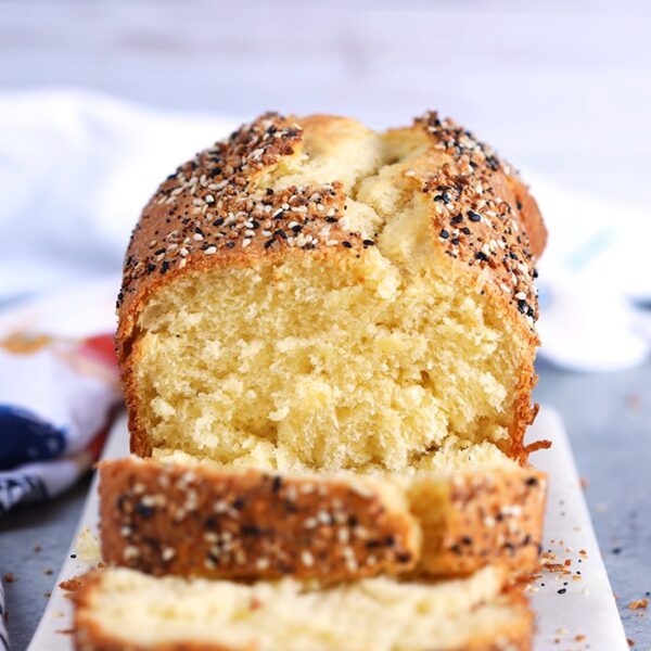 Everything Bagel Brioche Bread Recipe - The Suburban Soapbox