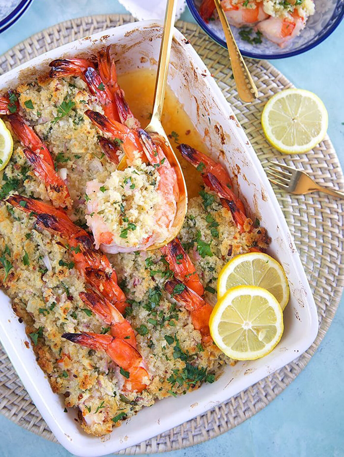 Baked Shrimp Scampi - The Suburban Soapbox