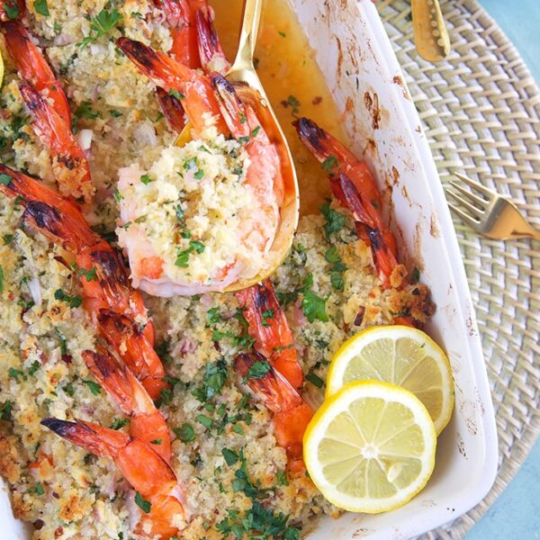 Easy Baked Shrimp Scampi Recipe The Suburban Soapbox