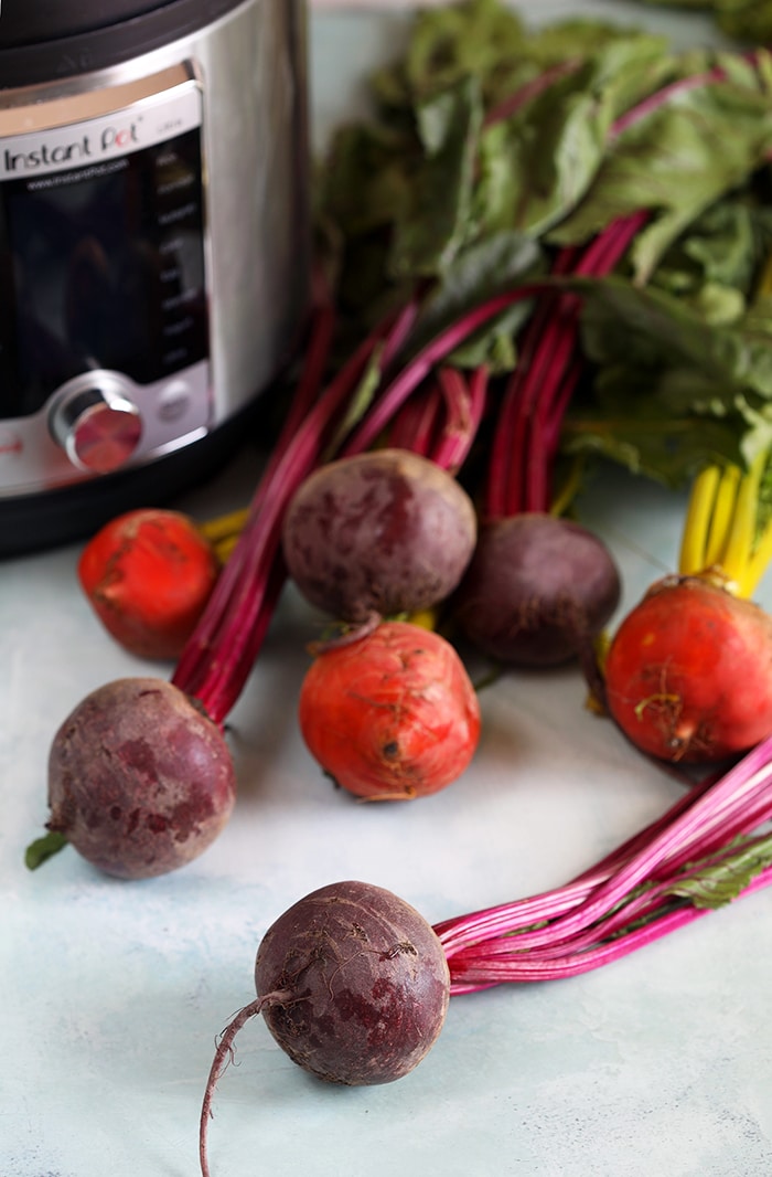 Red beets in online instant pot