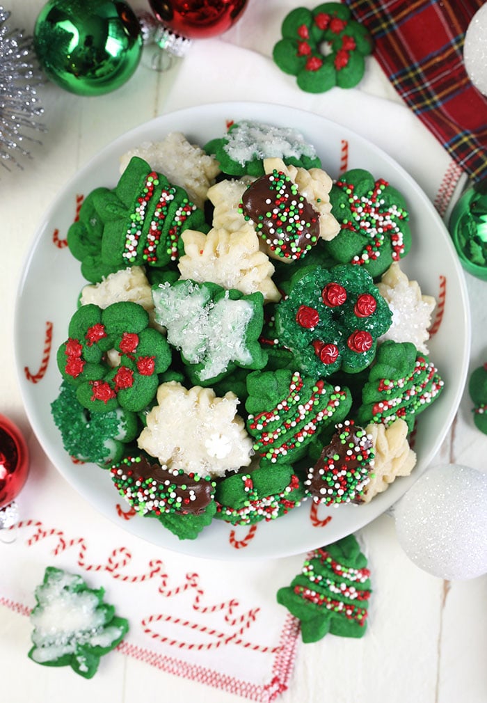 Cream Cheese Spritz Cookies The Suburban Soapbox