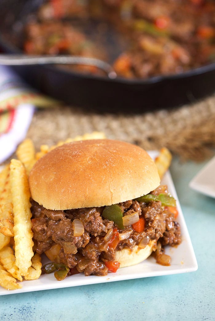 Philly Cheesesteak Sloppy Joe Recipe The Suburban Soapbox 