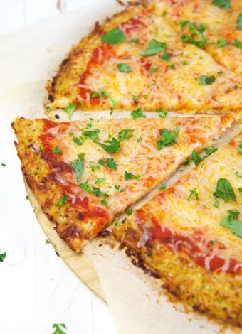 The Best Cauliflower Pizza Crust Recipe - The Suburban Soapbox