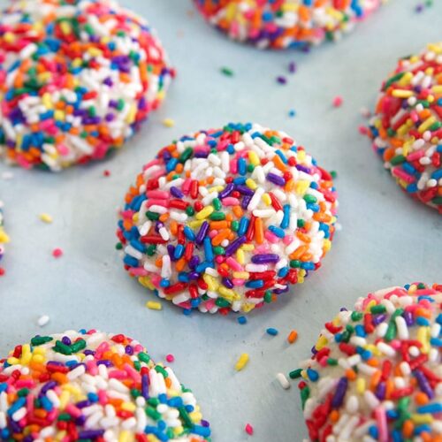 Easy Funfetti Cookies - The Suburban Soapbox