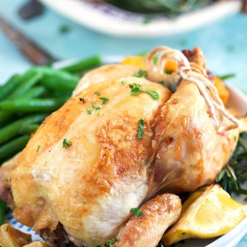 Roasted Cornish Game Hen - The Suburban Soapbox