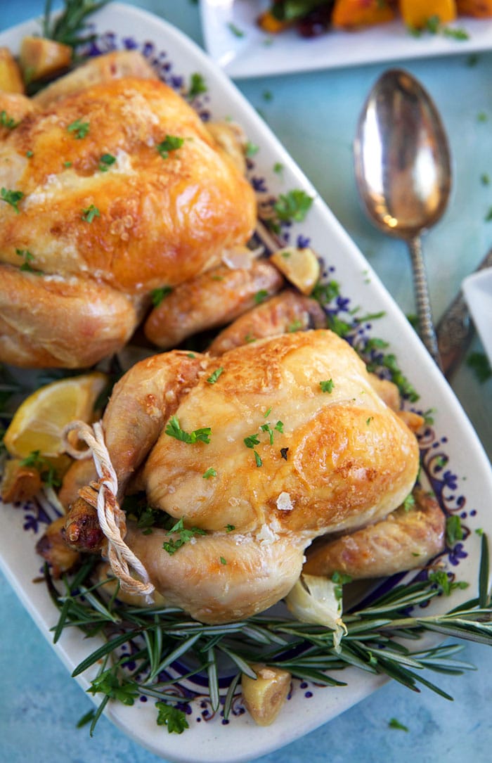 Baked Cornish Game Hen - The Suburban Soapbox