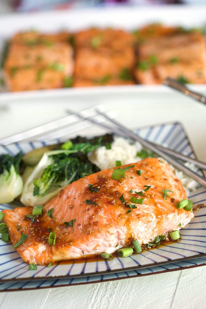 Baked Teriyaki Salmon Recipe The Suburban Soapbox