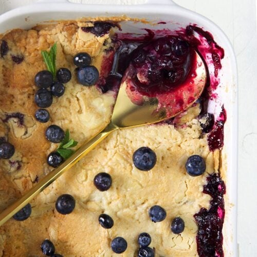 Blueberry Dump Cake - The Suburban Soapbox