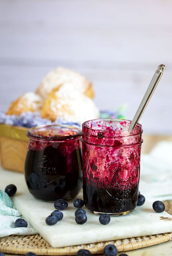 The Best Blueberry Jam - The Suburban Soapbox