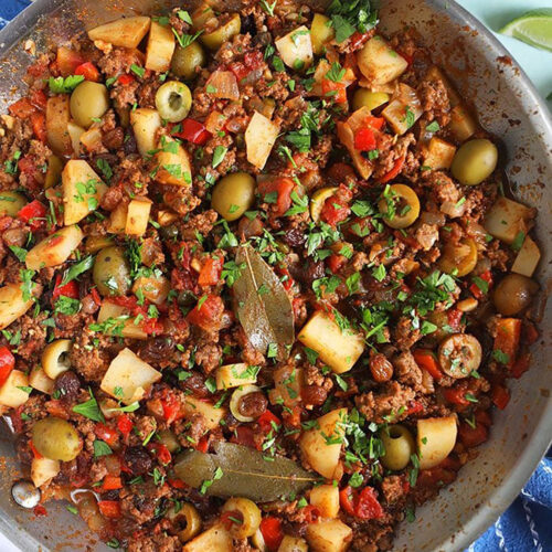 Easy Cuban Picadillo - The Suburban Soapbox