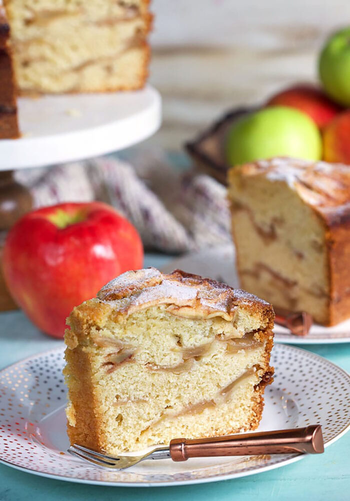 Jewish Apple Cake - The Suburban Soapbox