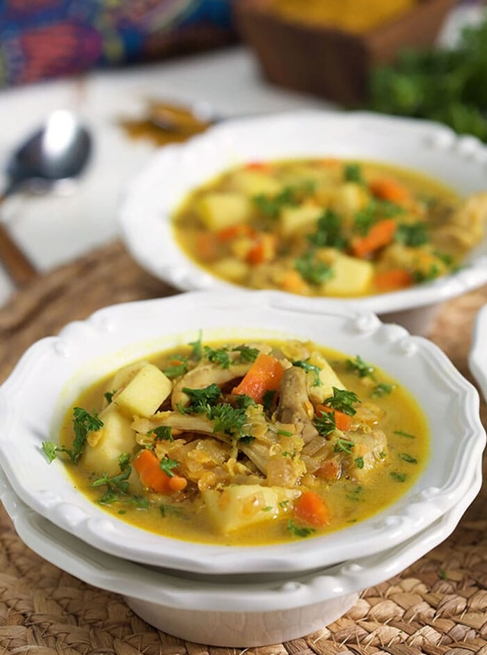 Chicken Mulligatawny Soup - The Suburban Soapbox