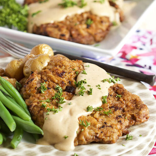 Best Chicken Fried Steak with Country Gravy - The Suburban Soapbox