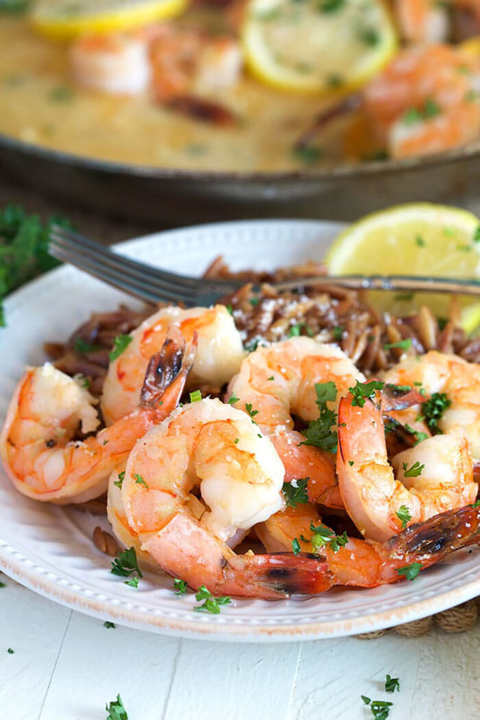 Lemon Garlic Shrimp - The Suburban Soapbox