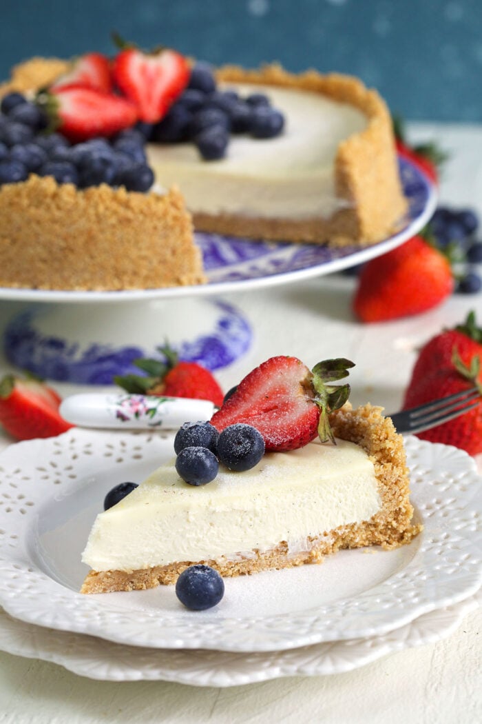 The Best No Bake Cheesecake - The Suburban Soapbox