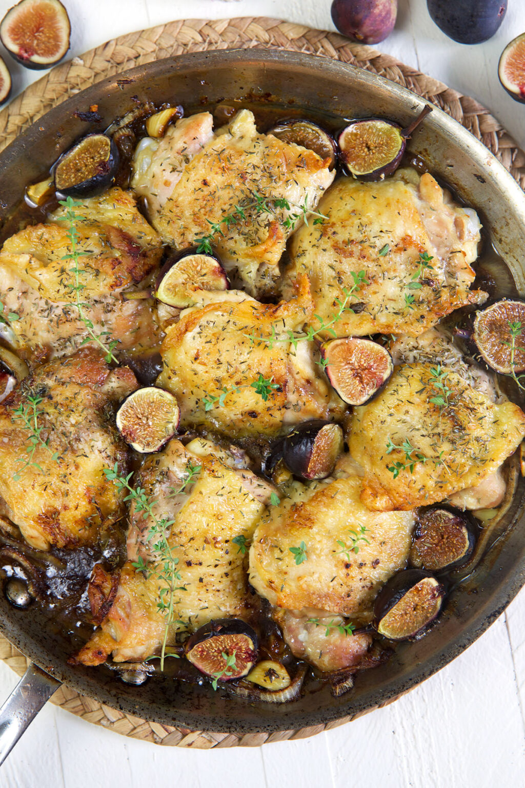 Crispy Baked Chicken Thighs with Figs The Suburban Soapbox