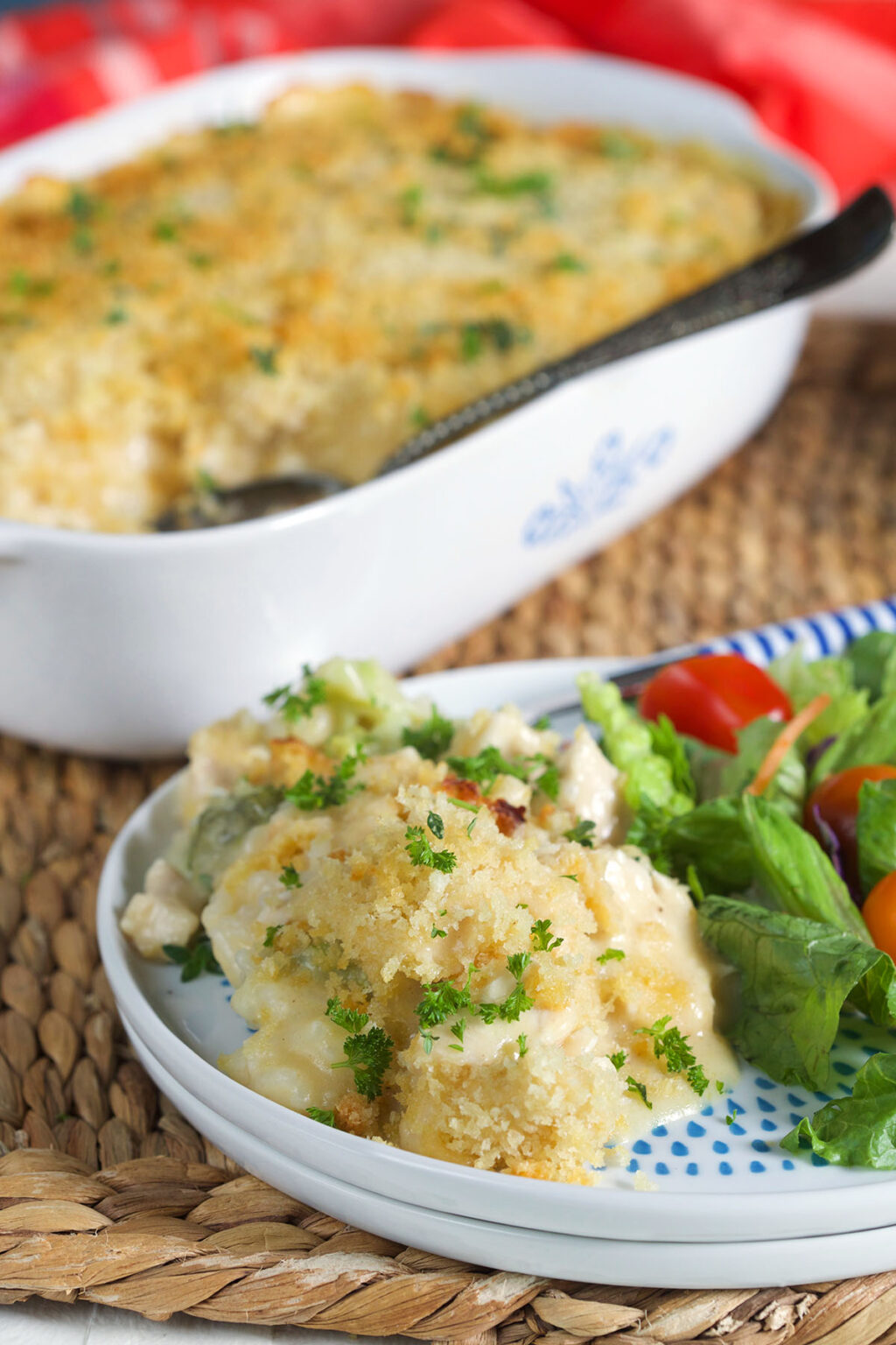 Easy Chicken Divan Casserole - The Suburban Soapbox