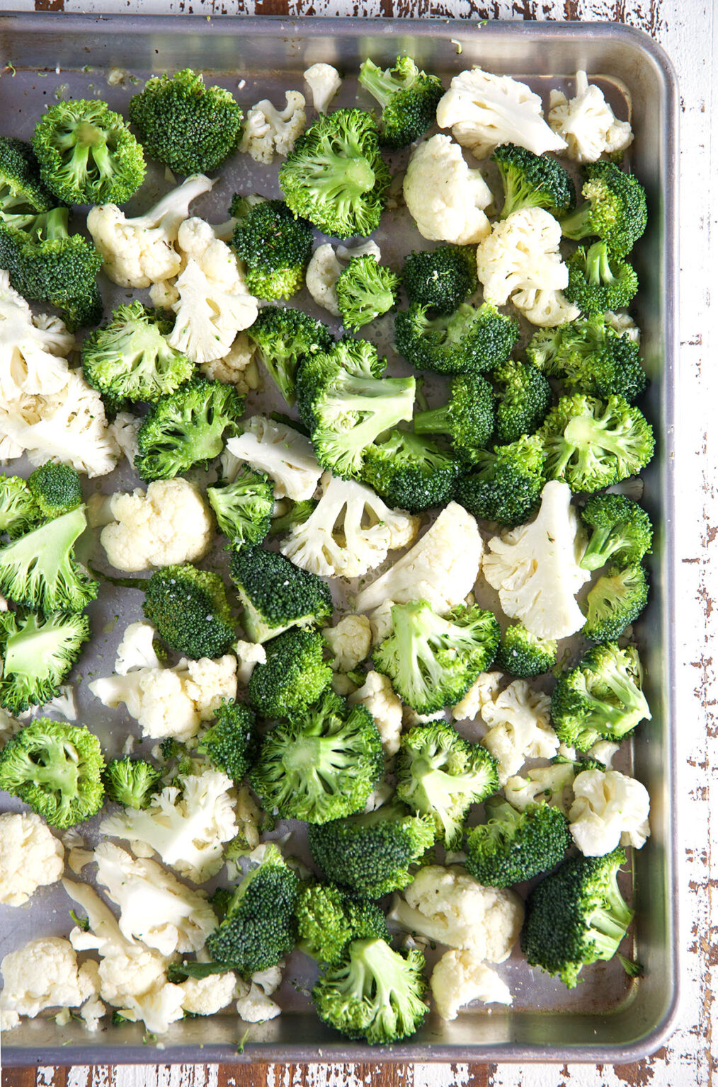 Roasted Broccoli and Cauliflower - The Suburban Soapbox