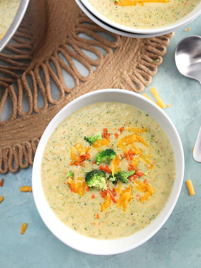 Broccoli Cheddar Soup - The Suburban Soapbox