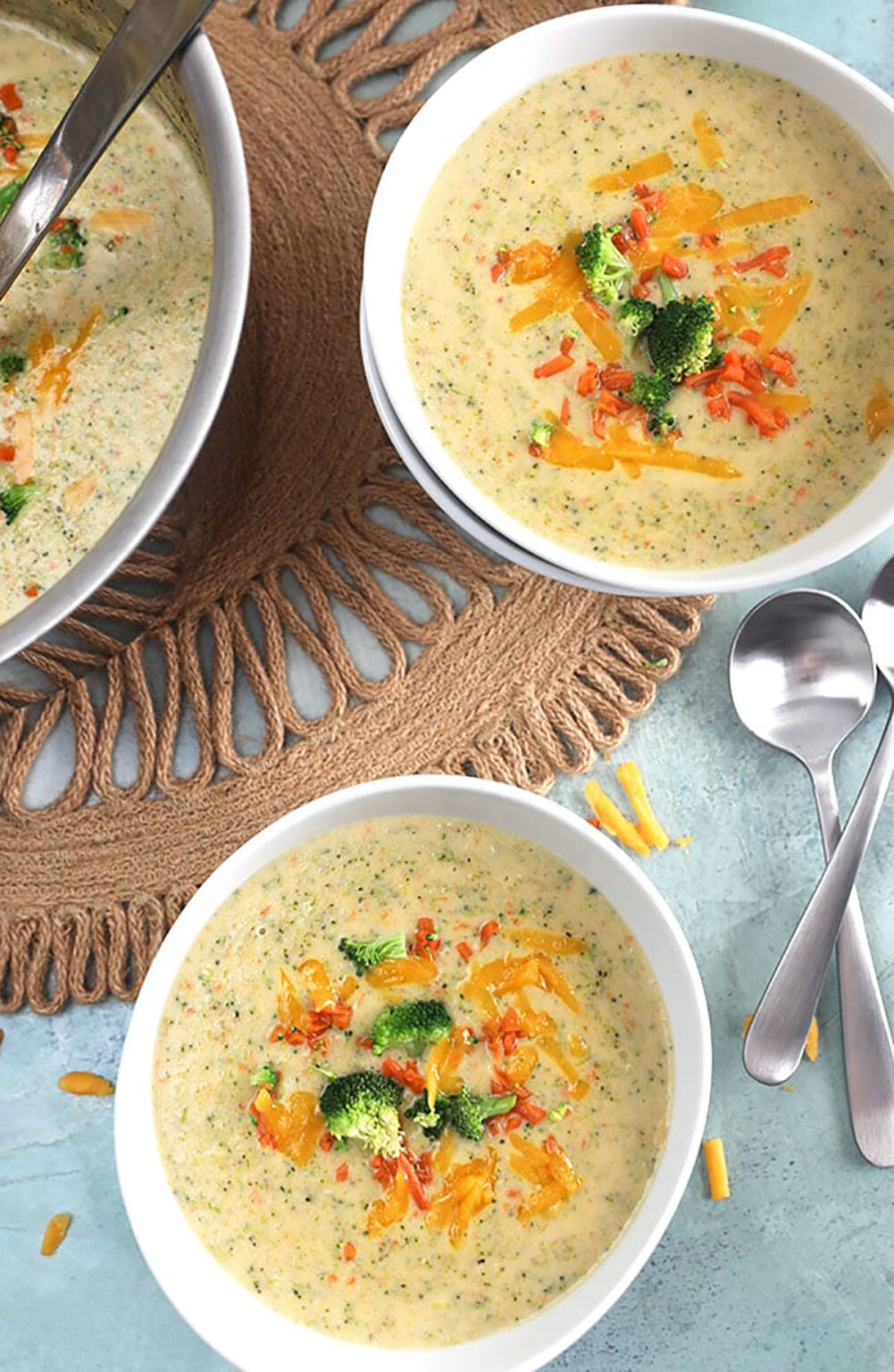 Broccoli Cheddar Soup - The Suburban Soapbox