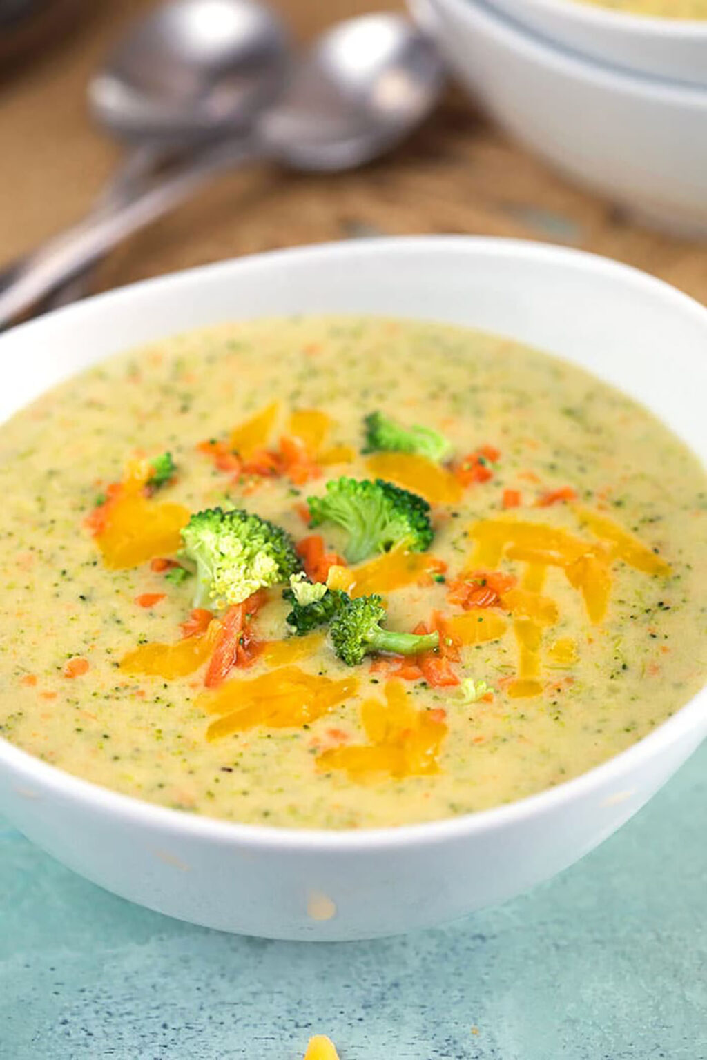 Broccoli Cheddar Soup - The Suburban Soapbox