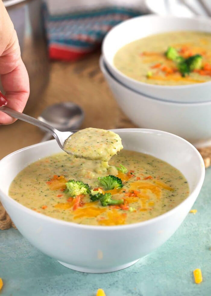 Broccoli Cheddar Soup - The Suburban Soapbox