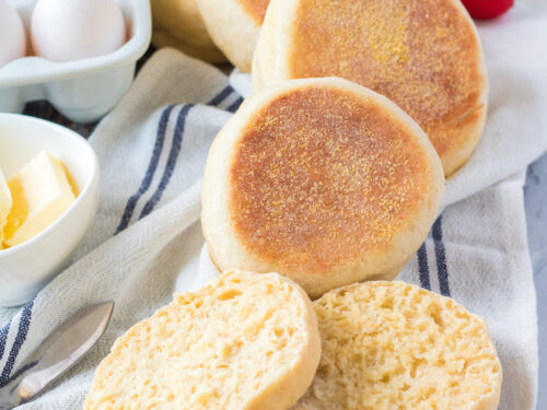 Fluffy English Muffins