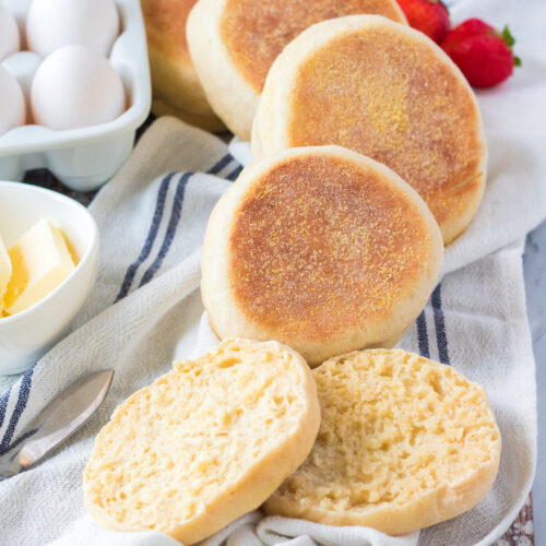 Easy English Muffin Bread Recipe - On Sutton Place