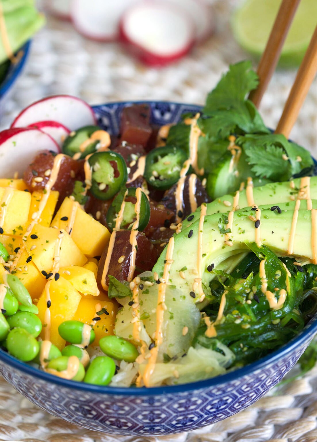 Tuna Poke Bowl - The Suburban Soapbox