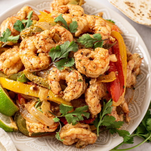 Shrimp Fajitas - The Suburban Soapbox