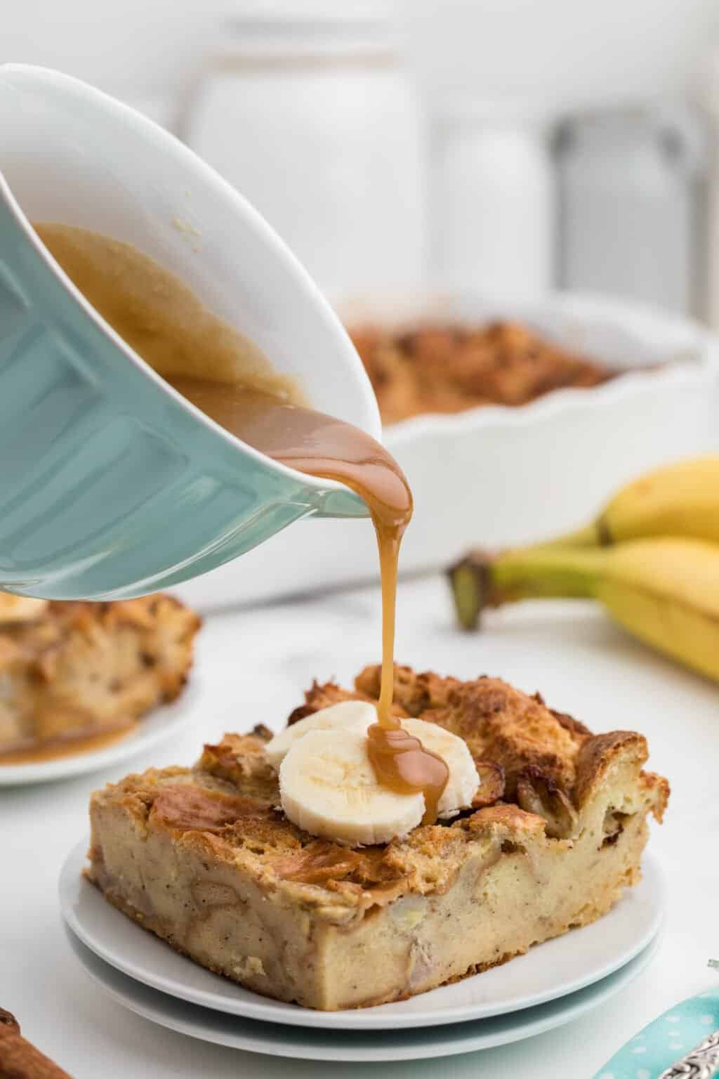 Banana Bread Pudding - The Suburban Soapbox