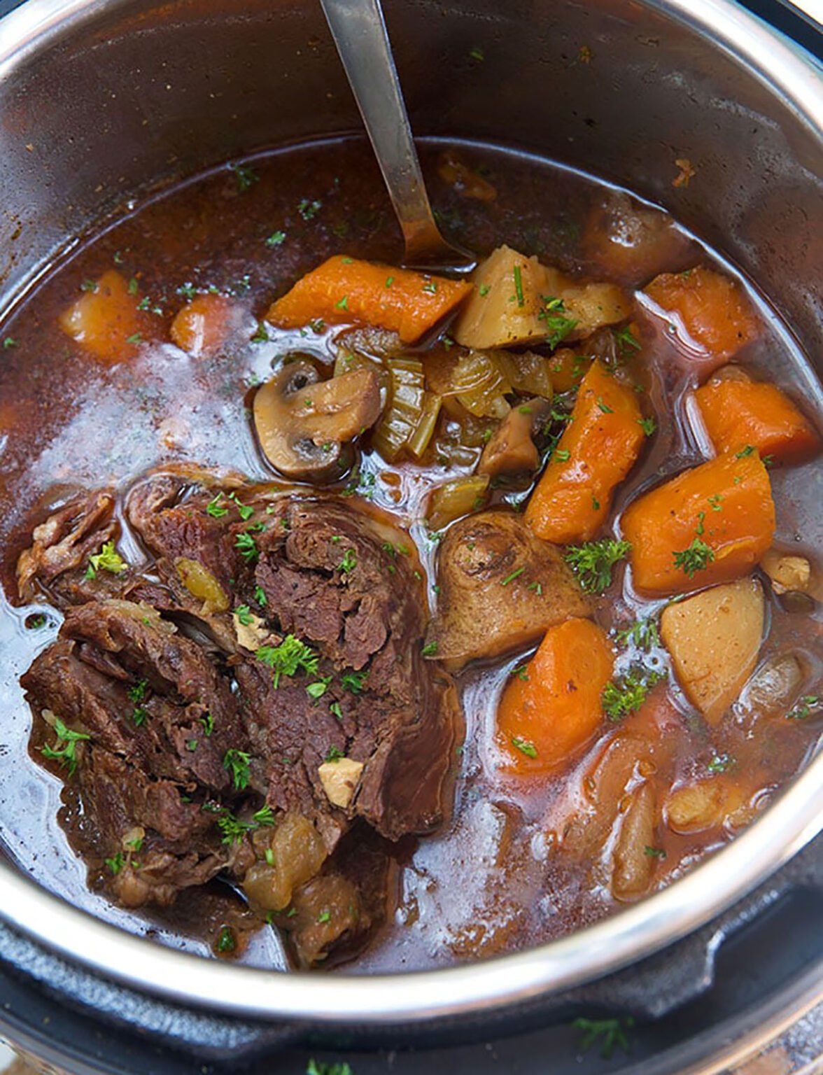 Instant Pot Pot Roast Recipe (Pressure Cooker Pot Roast) - The Suburban ...