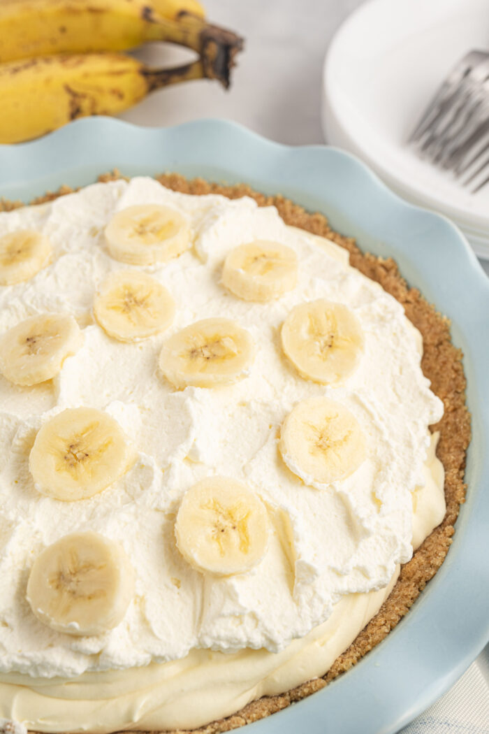 No Bake Banana Cream Pie The Suburban Soapbox