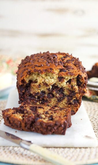 Chocolate Chip Banana Bread - The Suburban Soapbox