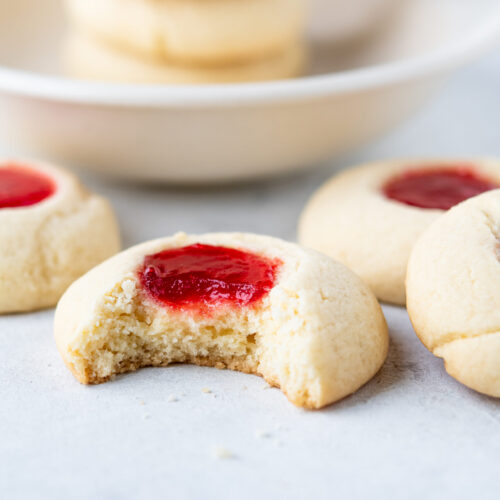 Strawberry Jam Filled Thumbprint Cookies The Suburban Soapbox