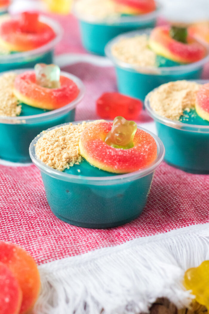 Beach Party Pudding Shots The Suburban Soapbox