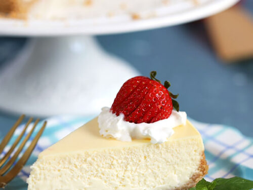 Best New York Cheesecake Recipe - The Suburban Soapbox