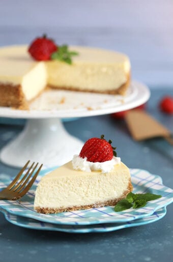 Best New York Cheesecake Recipe - The Suburban Soapbox