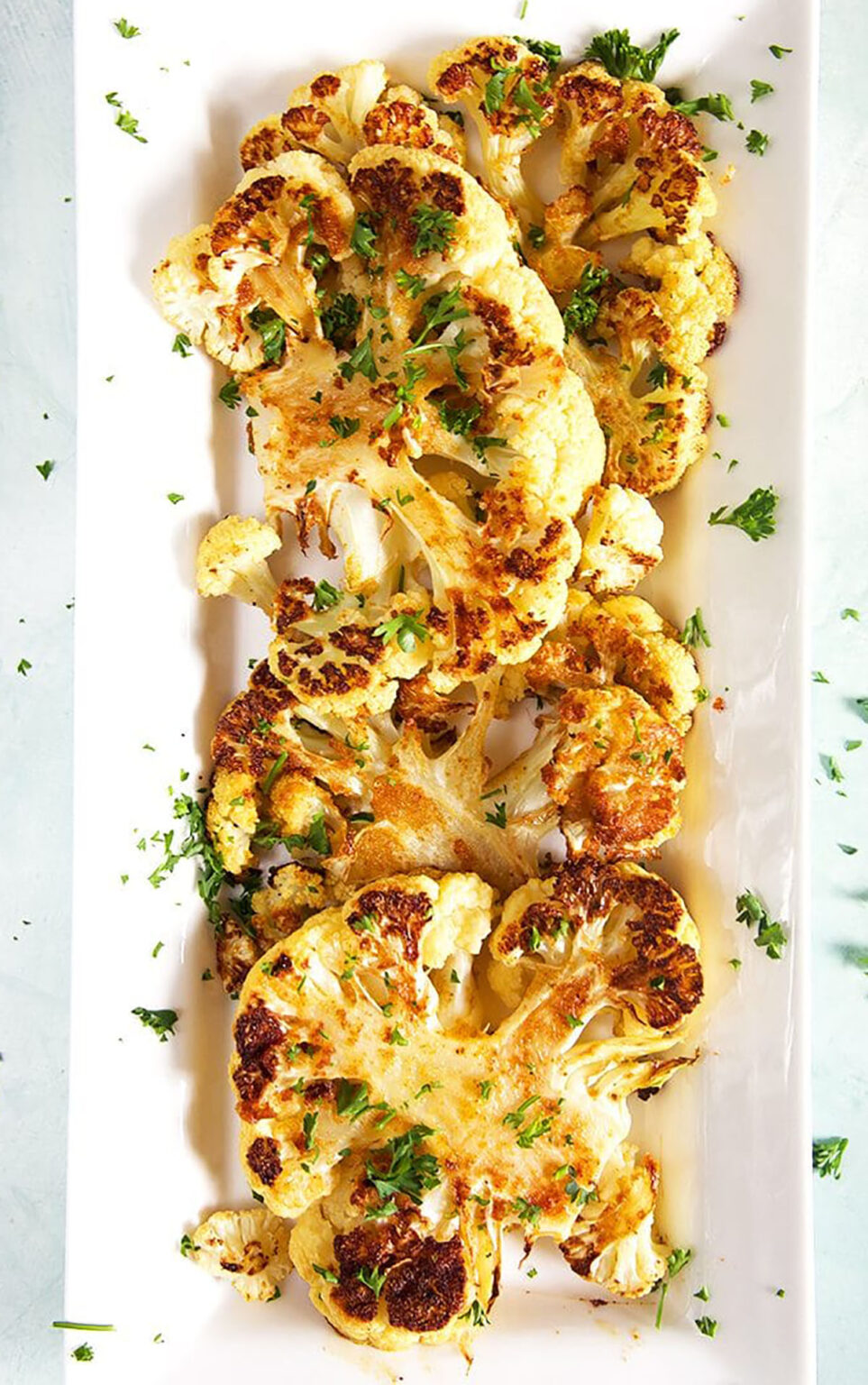 Easy Roasted Cauliflower Steaks - The Suburban Soapbox