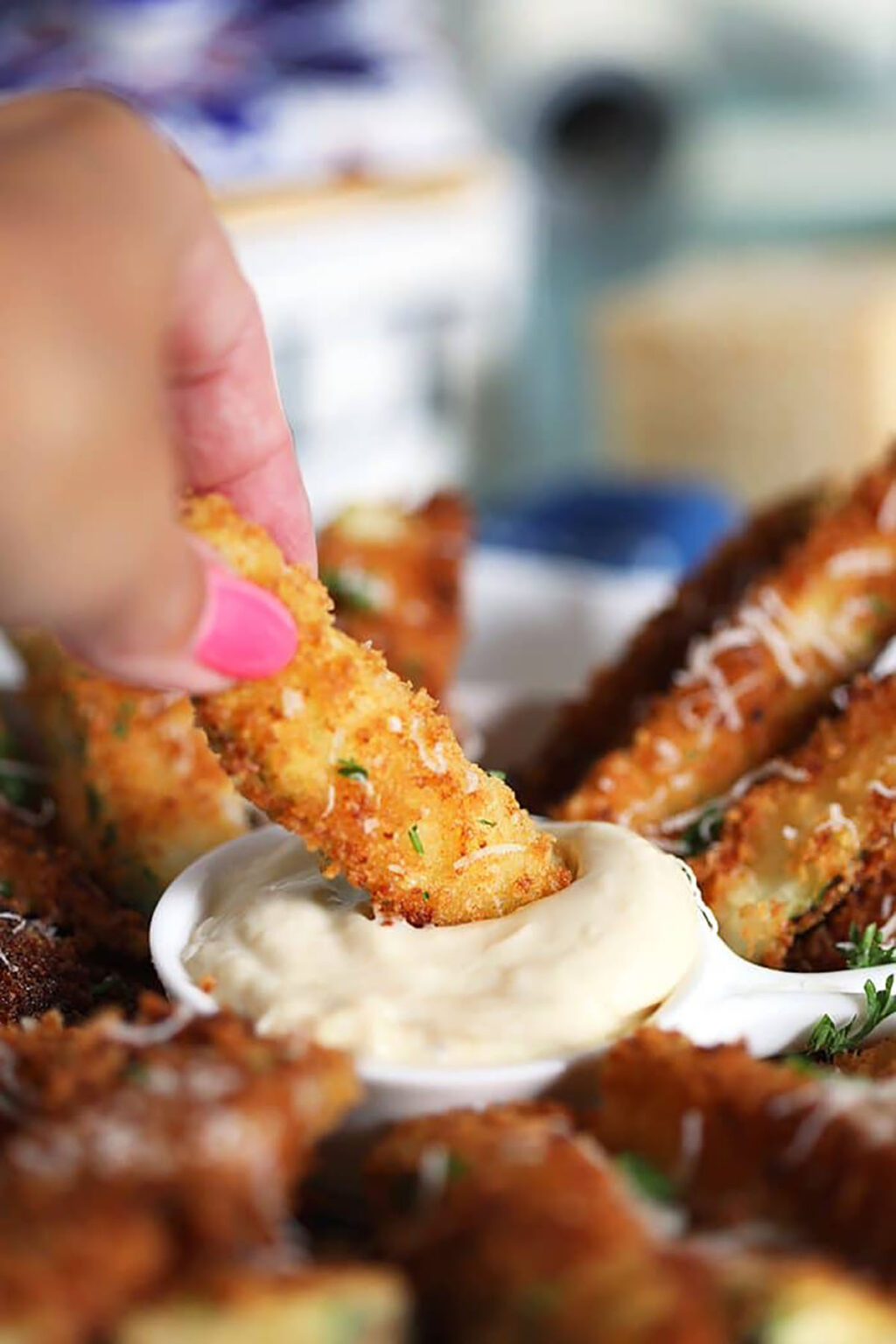 Parmesan Zucchini Fries The Suburban Soapbox