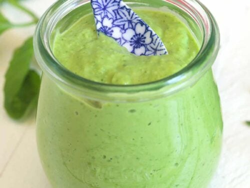 Green Goddess Salad Dressing Recipe (Trader Joes Copy Cat Green Goddess  Dressing)