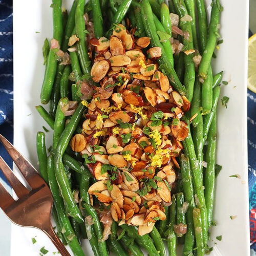 Green Beans Almondine - The Suburban Soapbox