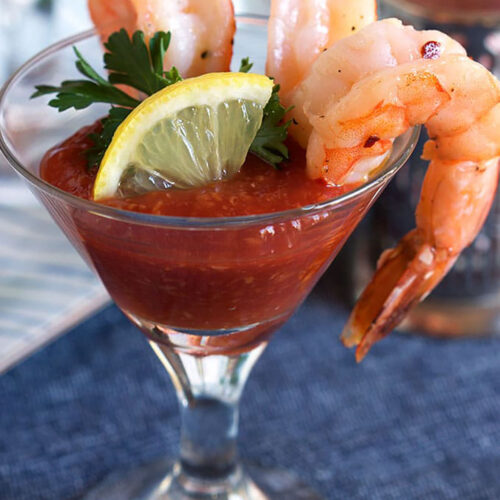 Roasted Shrimp Cocktail - The Suburban Soapbox