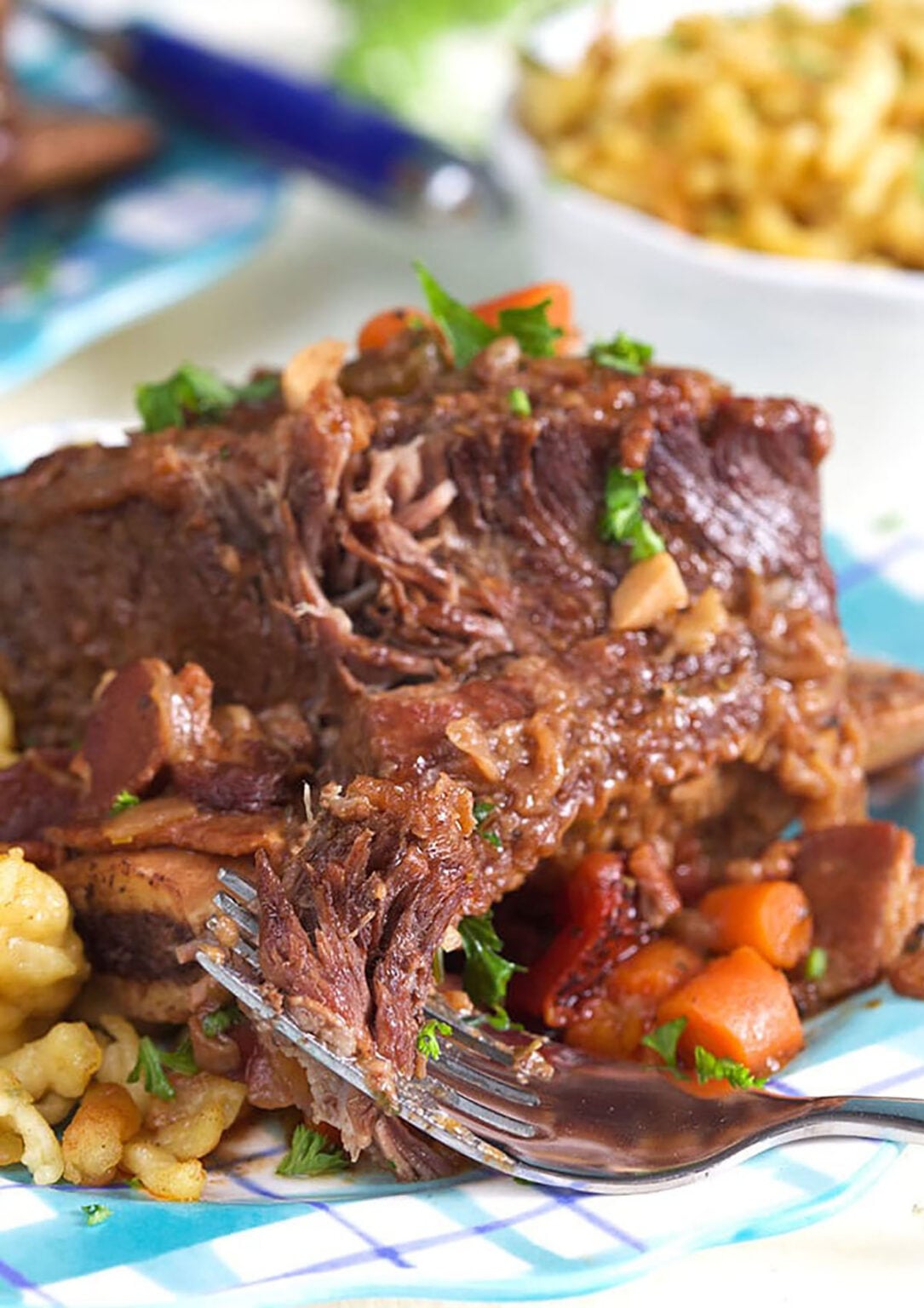 Red Wine Braised Short Ribs - The Suburban Soapbox