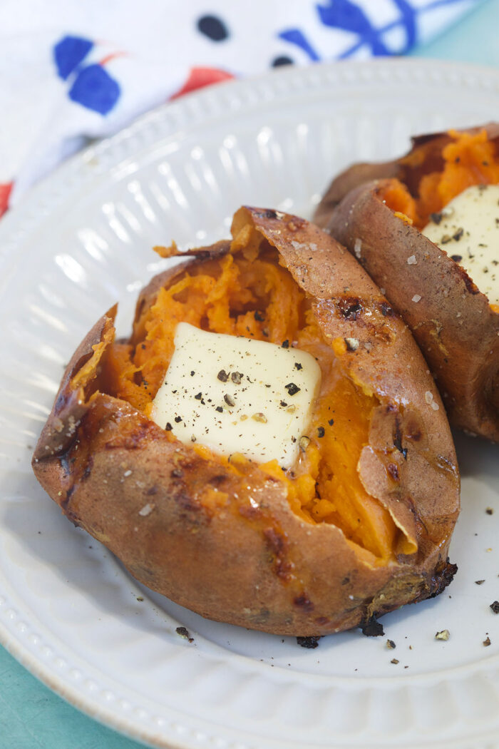 Baked Sweet Potatoes - The Suburban Soapbox